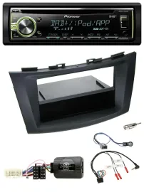 Автомагнитола Pioneer CD, DAB, USB, MP3 для Suzuki Swift Sport (с 2011), черная