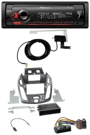 Pioneer DAB USB MP3 Bluetooth Autoradio für Ford Transit Connect 12-18 Display P