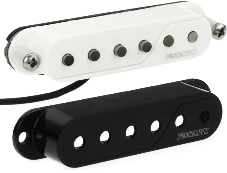 Звукосниматель для электрогитары Fishman Fluence Active Single Coil Middle Pickup Черный или белый