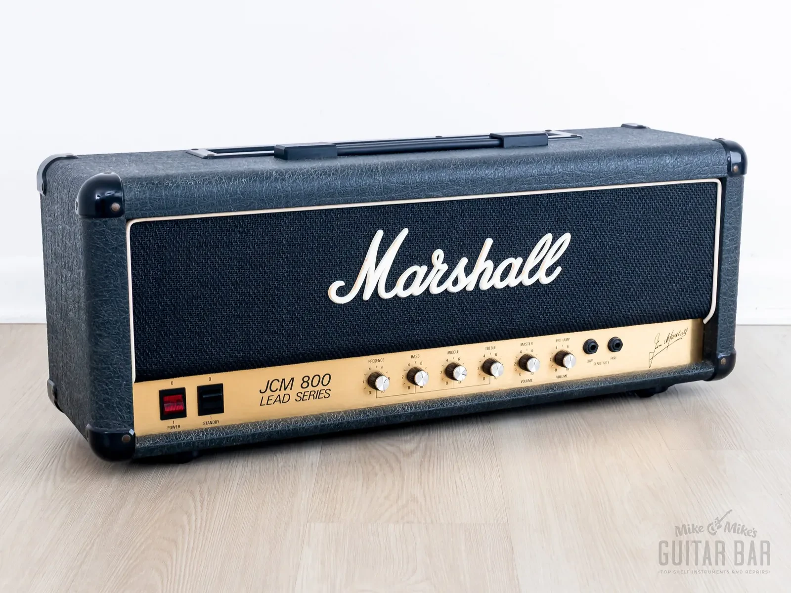 1989 Marshall JCM 800 Mk II Master Model 2203 Vintage Tube Amp Head EL34 100 W