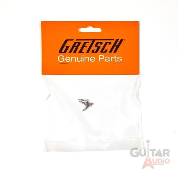 Genuine Gretsch Pickup Mounting Screws, DynaSonic Pickups, Chrome, 12-Pack