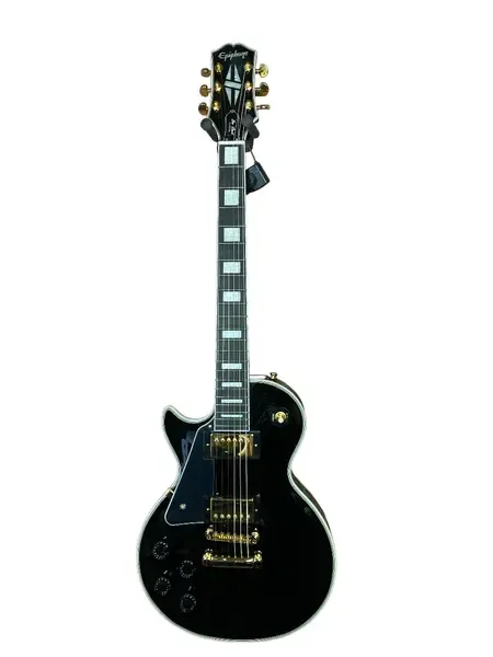 Электрогитара Epiphone Les Paul Custom (Left-handed), Ebony