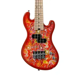 Бас-укулеле Kala Solid Body Electric U-BASS 4-струнная, накладка из лавра, лимитированная серия