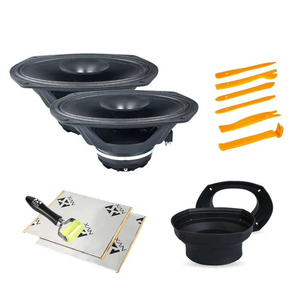 Diamond Audio MP694 150W 6x9" Motorsport Speaker w/ NVX Install Kit