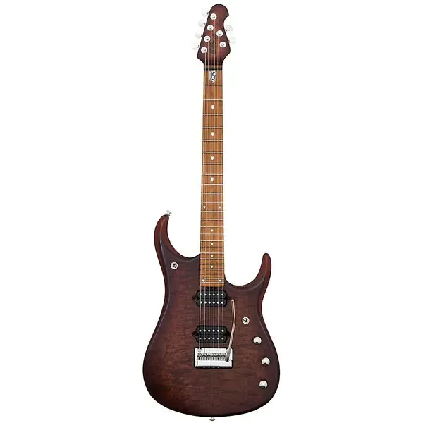 Электрогитара Ernie Ball Music Man JP15 Flamed Maple Top Electric Guitar Sahara Burst