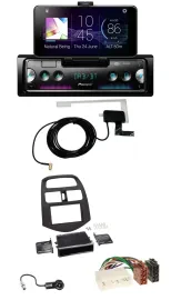 Pioneer DAB Bluetooth MP3 USB Autoradio für Chevrolet Spark (KLM 2012-2013)