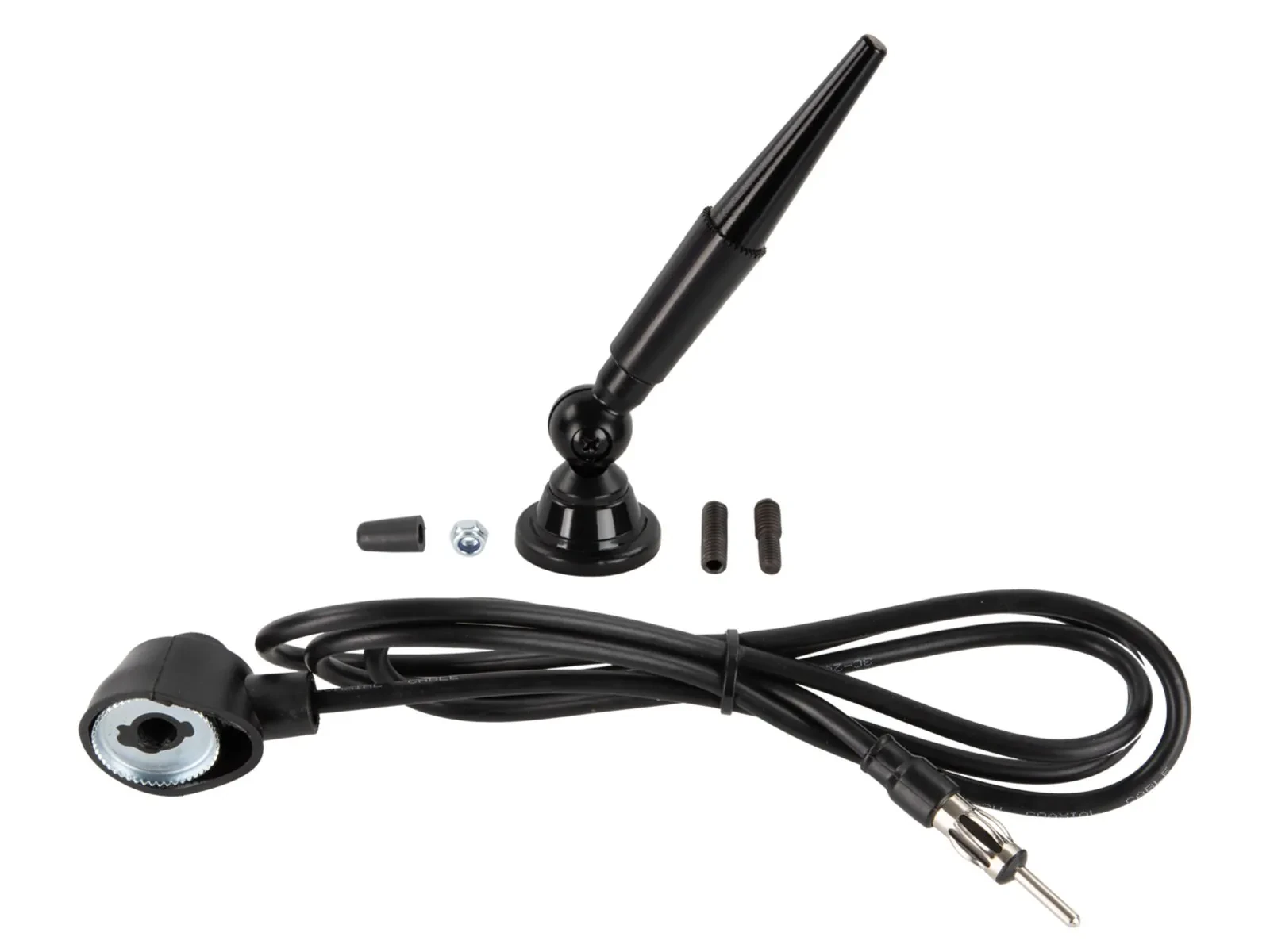 ACV Dachantenne AM/FM 0° 180° Stabneigung Aluminium 5,5cm passiv DIN schwarz 152