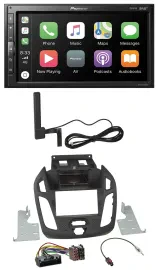 Pioneer USB 2DIN Bluetooth DAB MP3 Autoradio für Ford Transit 12-18 ohne Display