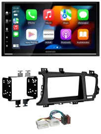 Kenwood DAB USB Bluetooth 2DIN MP3 Autoradio für Kia Optima (ab 2012)