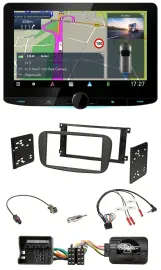 Kenwood Bluetooth DAB TMC 2DIN Lenkrad USB Navigation für Ford Galaxy Focus C-Ma