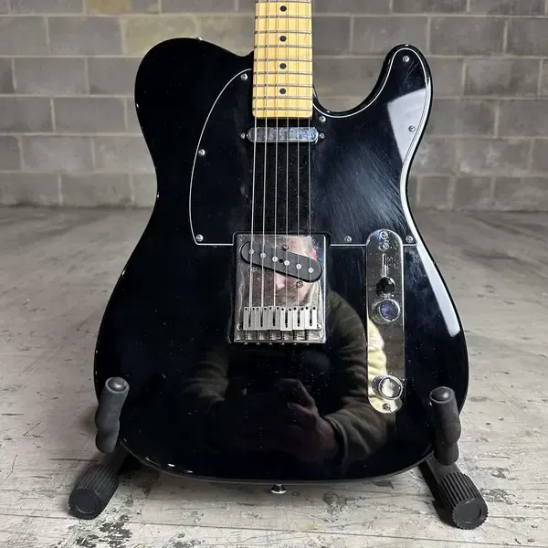 Электрогитара Fender American Standard Telecaster Black 2008 USA w\ Case