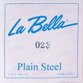 Струна для акустической и электрогитары La Bella PS023, сталь, калибр 23