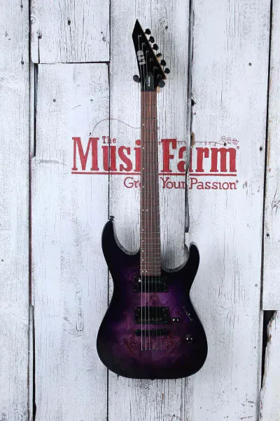 Электрогитара LTD M-200DX Purple Burst