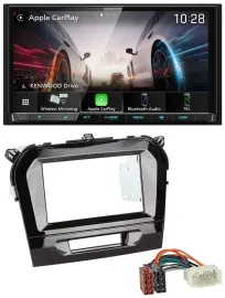 Kenwood MP3 2DIN USB DAB Bluetooth Autoradio für Suzuki Vitara (ab 2015)