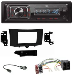 Автомагнитола для Smart ForTwo JBL Bluetooth USB SD AUX MP3 (2010–2015)