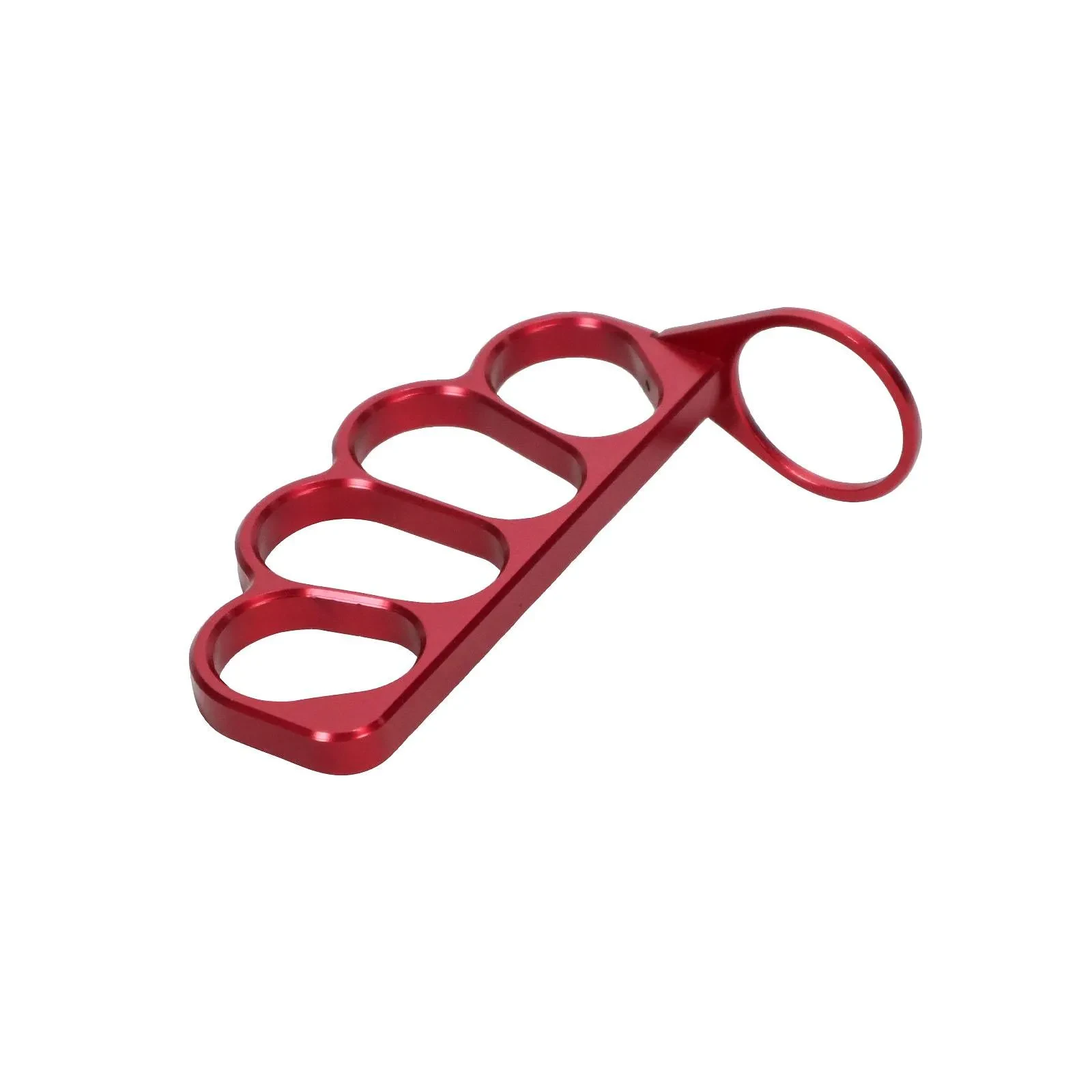 ProX X-GRIPMATE-RED GRIPMATE Slotted Microphone Knuckle Holder - Red