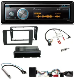Pioneer Lenkrad DAB USB CD Bluetooth Autoradio für Audi A3 Symphony Aktivsystem
