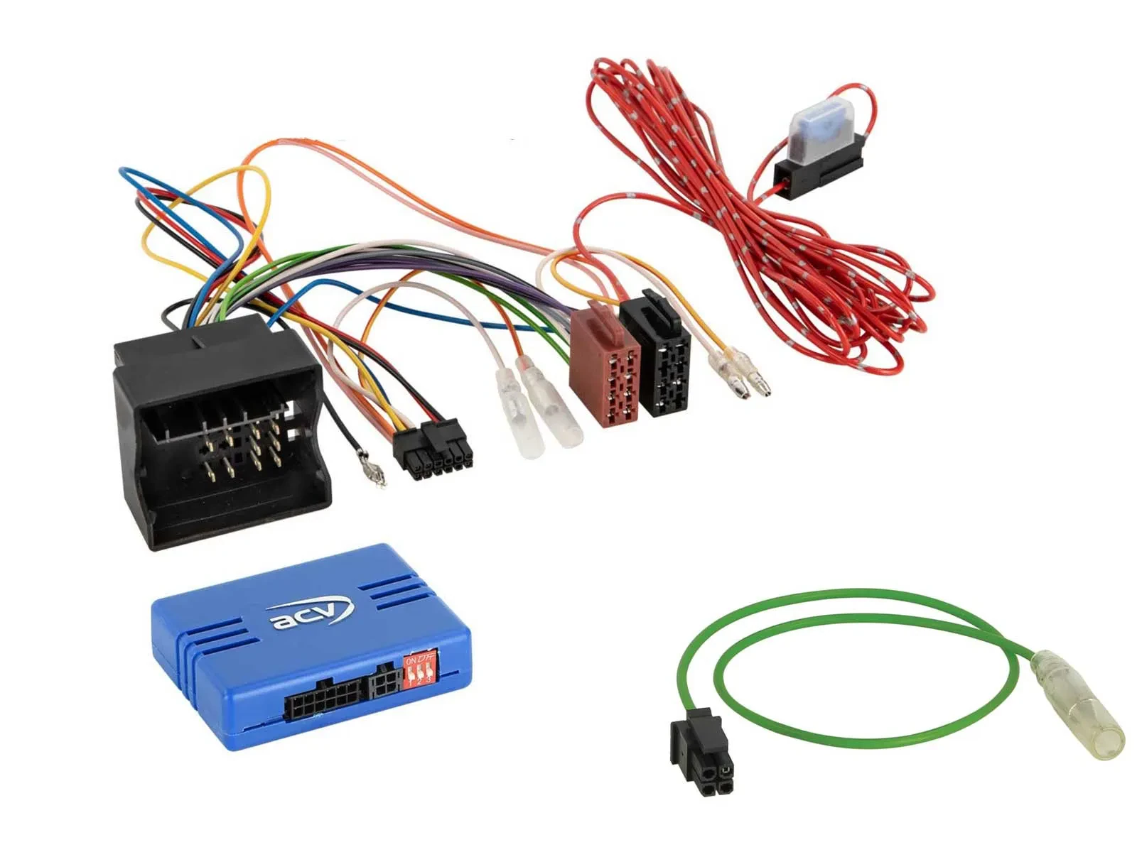 Адаптер рулевого управления ACV BMW/Mini (40-pin Quadlock) на JVC/Kenwood