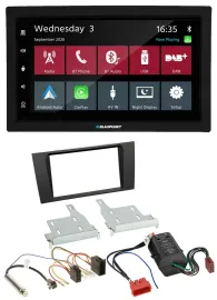 Blaupunkt DAB Bluetooth USB MP3 2DIN Autoradio für Audi A4 B5 99-01 Symphony Bos