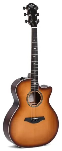 Электроакустическая гитара Sigma GBCE-3 SB+ Grand Auditorium Sunburst