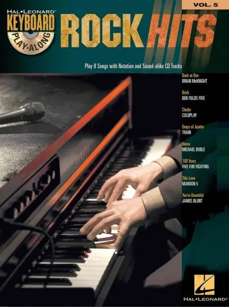 Ноты MusicSales KEYBOARD PLAY ALONG VOLUME 5 ROCK HITS KEYBOARD KBD