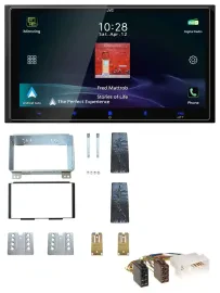 JVC USB Bluetooth 2DIN DAB MP3 Autoradio für Kia Carnival II VQ 06-11