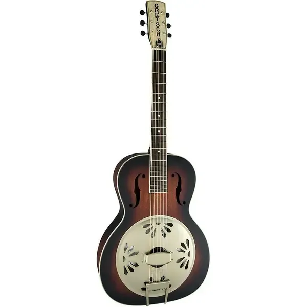 Резонаторная гитара Gretsch G9240 Alligator Round-Neck Mahogany Body Biscuit Cone Resonator