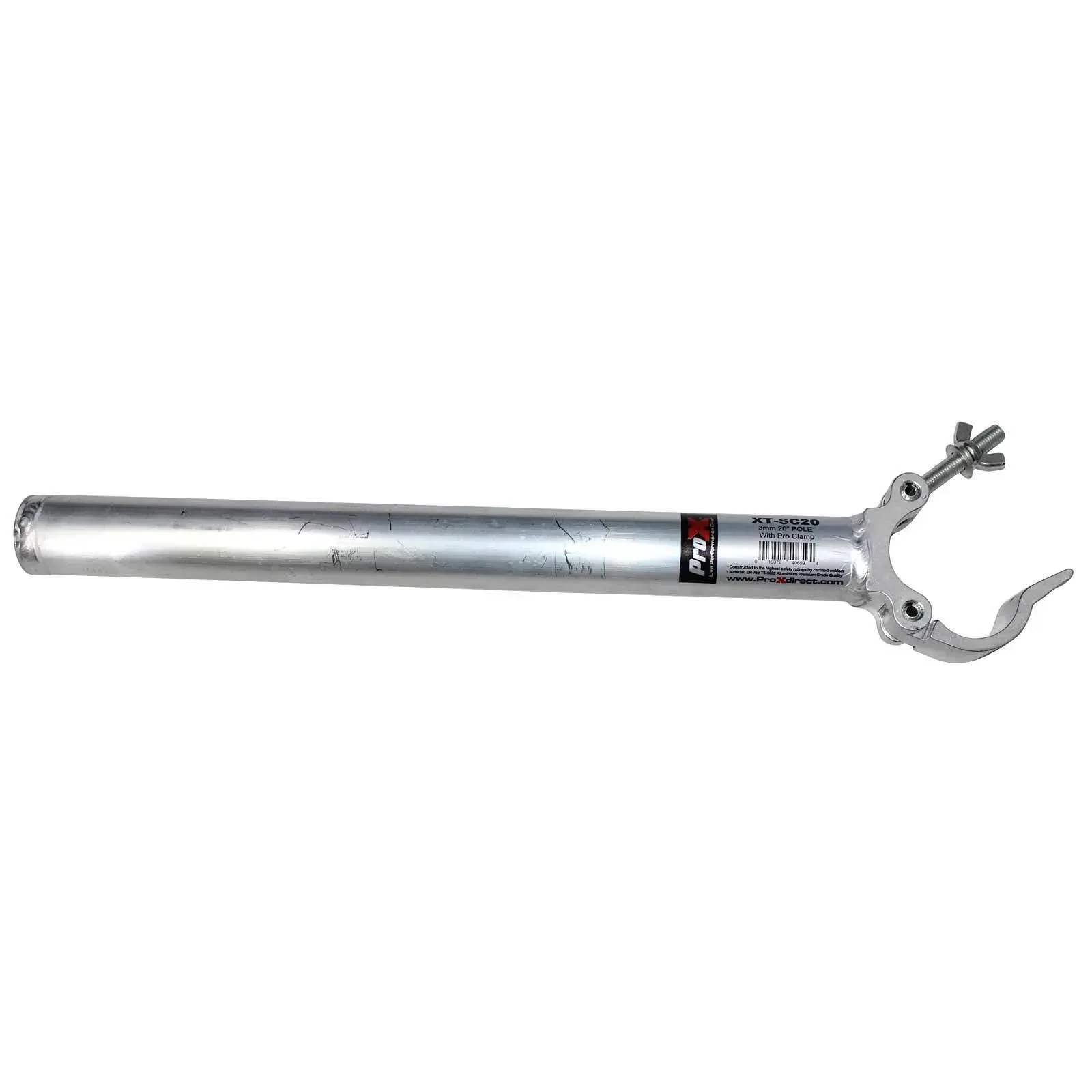 Кронштейн для светового оборудования ProX XT-SC20 20", 3 мм, с креплением Pro Clamp