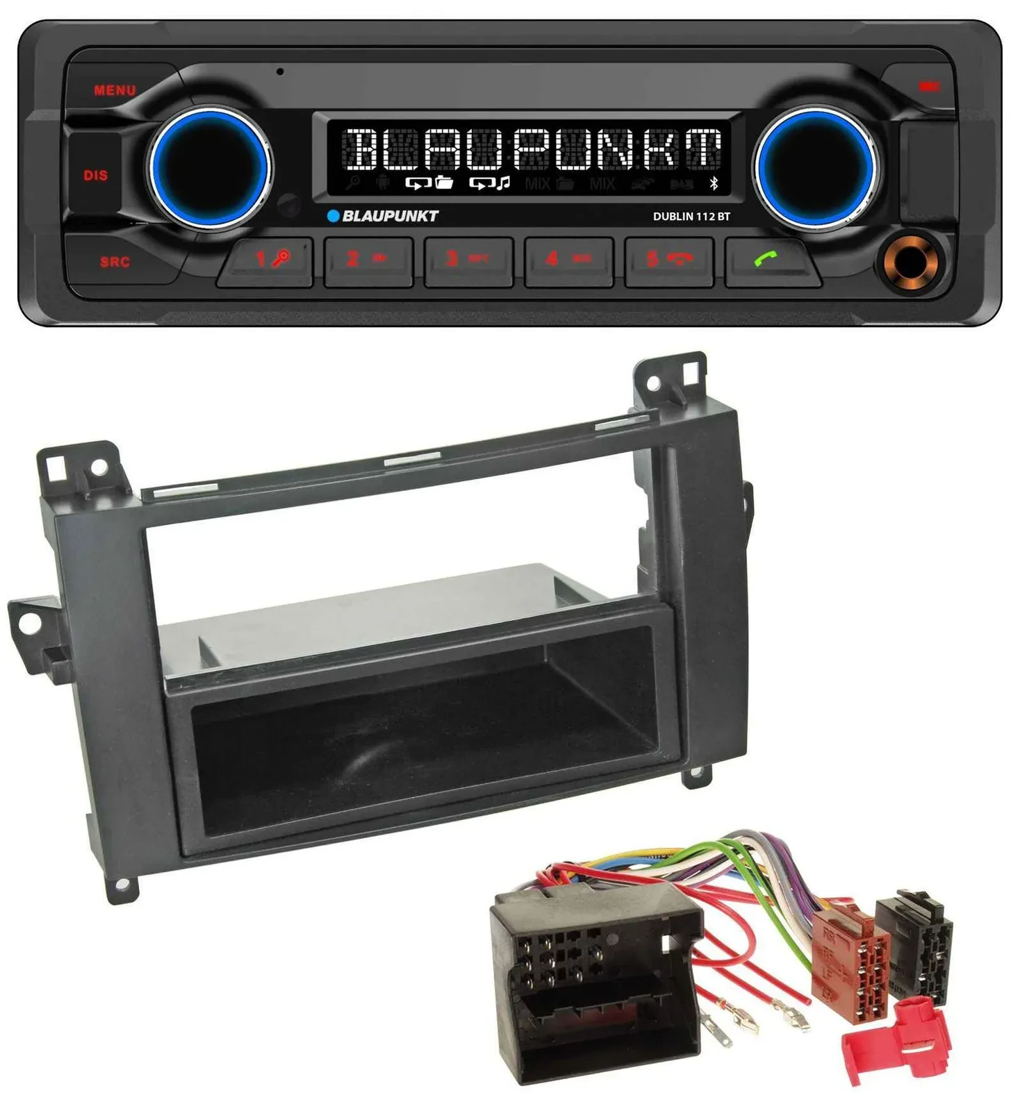 Blaupunkt MP3 Bluetooth USB AUX Autoradio für Mercedes Vito Viano W639 06-14