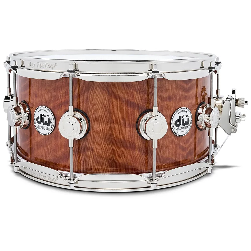 DW Collector's Vavona Exotic Purpleheart Snare Drum 14 x 6.5 in. Natural Lacquer