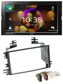 JVC DAB MP3 2DIN Bluetooth USB Autoradio für Kia Rio Rio5 Sportage Hyundai Accen