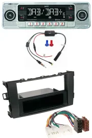 Dietz DAB USB MP3 Bluetooth Autoradio für Toyota Auris (ab 2007)