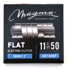 Струны для электрогитары Magma Strings GE160SF Flat 11-50