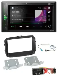 Автомагнитола для Alfa Romeo Giulietta (940) Pioneer 2-DIN, MP3, DAB, USB, Bluetooth