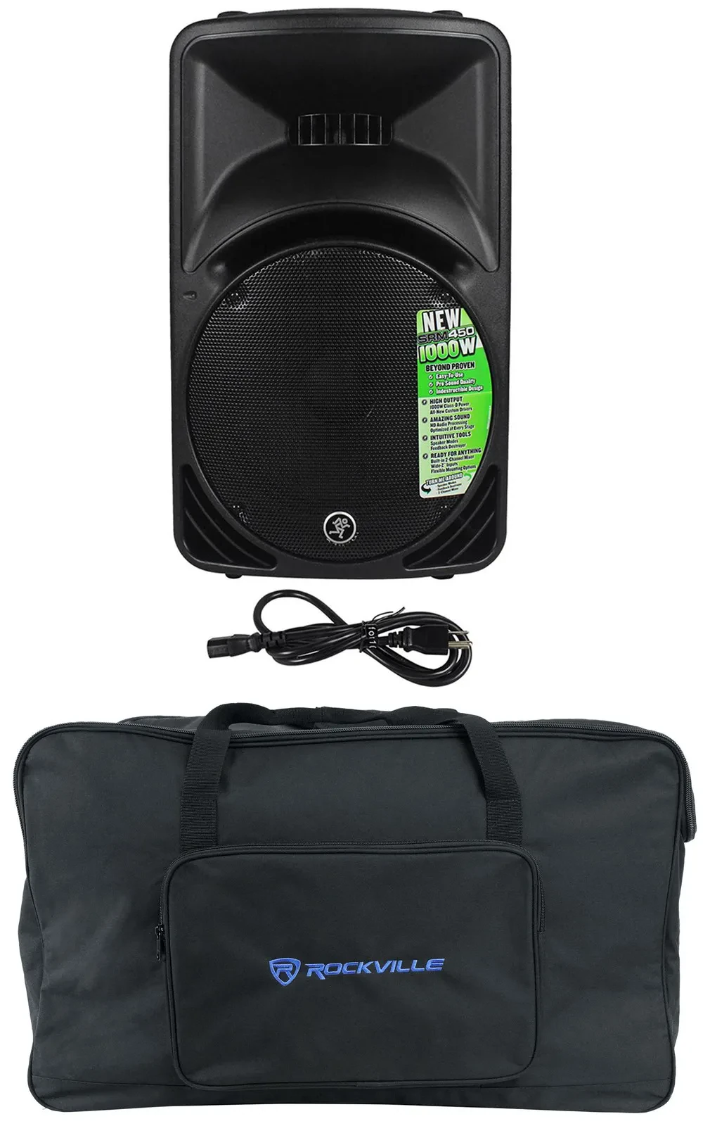 Активная акустическая система для PA Mackie SRM450V3 12" 1000W с DSP и сумкой