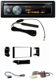 Pioneer CD USB Bluetooth DAB MP3 Autoradio für Nissan Micra 2013-2017 schwarz ma