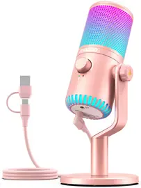 USB-микрофон Maono DM30RGB Pink