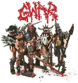 Виниловая пластинка GWAR – Scumdogs of the Universe, серый мраморный винил (Релиз 1990) Sealed
