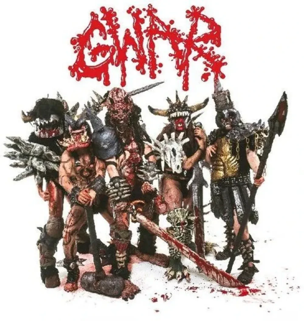 Виниловая пластинка GWAR – Scumdogs of the Universe, серый мраморный винил (Релиз 1990) Sealed