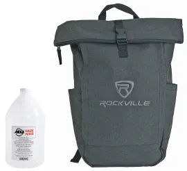 American DJ ADJ Haze Fluid Juice Liquid Gallon+Backpack