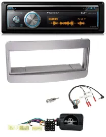 Автомагнитола Pioneer DAB USB CD Bluetooth для Toyota RAV4 2001–2006, тёмный