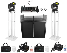 Комплект светового оборудования American DJ Hydro Profile+ROCKFORCE W4+RTP32W-7