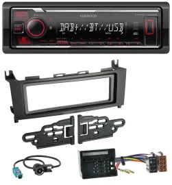 Kenwood MP3 Bluetooth USB DAB Autoradio für Mercedes GLK (2008-2012)