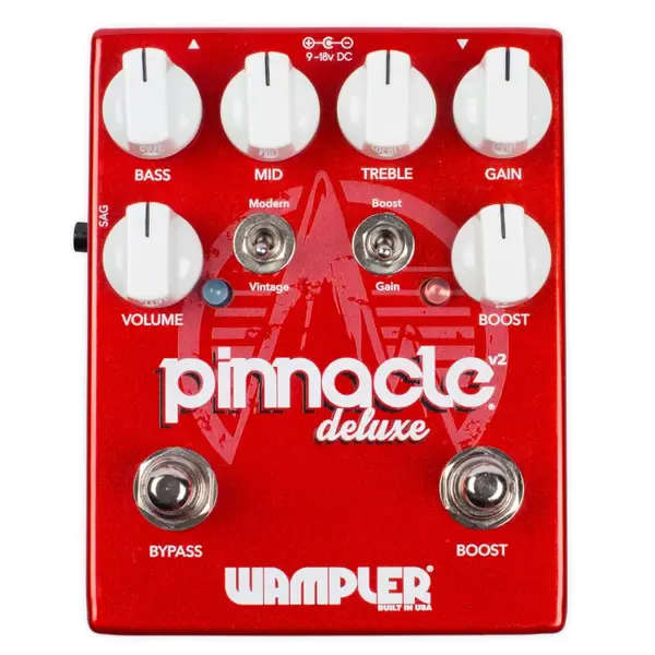 Педаль эффектов для электрогитары Wampler Pinnacle Deluxe V2 Overdrive
