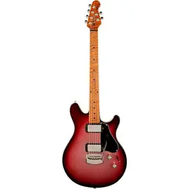 Электрогитара Music Man Valentine Tremolo Maroon Sparkle Burst