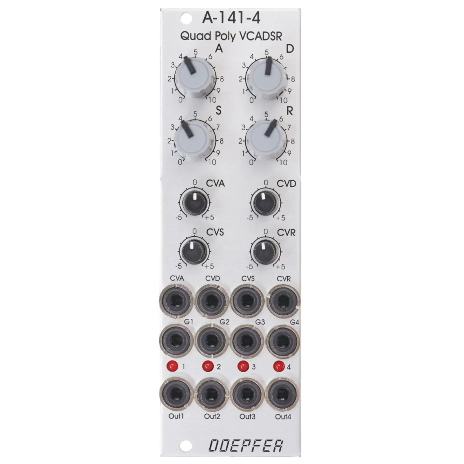 Модульный студийный синтезатор Doepfer A-141-4 Quad Poly VCADSR