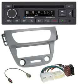 Blaupunkt USB MP3 Bluetooth DAB CD Autoradio für Renault Megane 3 (12-14) - grau
