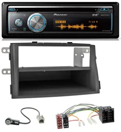 Автомагнитола для Kia Sorento II (2009–2012) Pioneer MP3 DAB USB CD Bluetooth