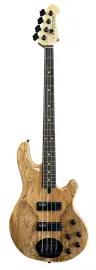 LAKLAND Skyline 44-01 Deluxe Bass, 4-String - Spalted Maple Top, Natural Gloss "