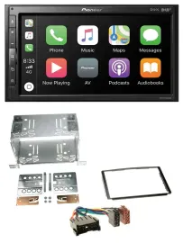 Автомагнитола Pioneer 2-DIN USB MP3 DAB Bluetooth для Hyundai Santa Fe SM 2004–2006